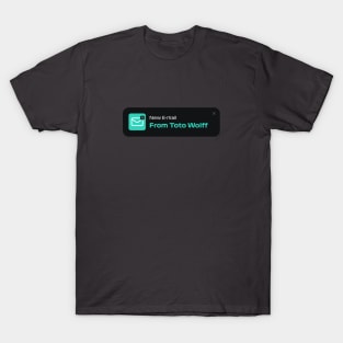 Toto Wolff Email T-Shirt